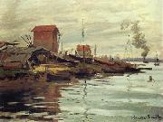 The Seine at Petit Gennevilliers, Claude Monet